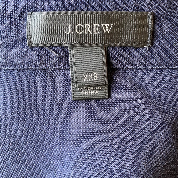 Preppy J Crew drapey Oxford button up shirt tunic - Picture 12 of 12